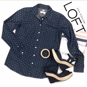 ❗️🛑Ann Taylor🛑❗️ LOFT the softened shirt